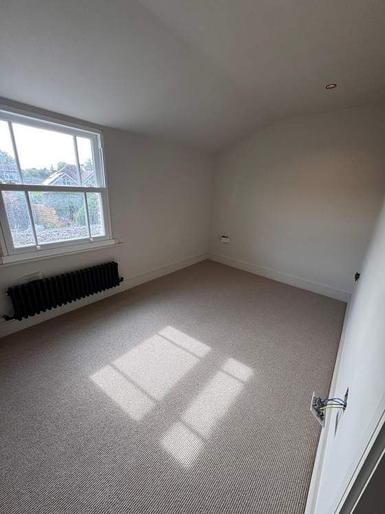 Newly finished bedroom